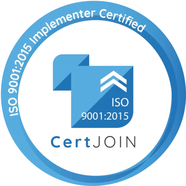 ISO 9001:2015 Implementer Certified
