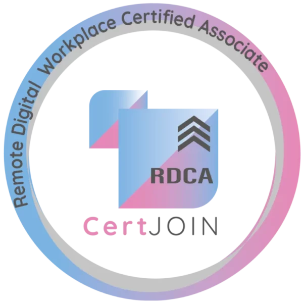 Remote Digital Workplace Certified Associate - RDCA